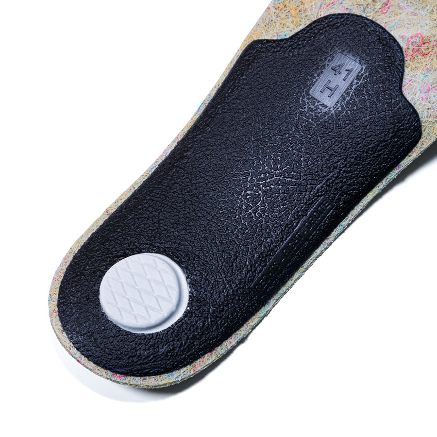 Venus ecologic insole - with cushioned footbed made from recycled SBR synthetic latex