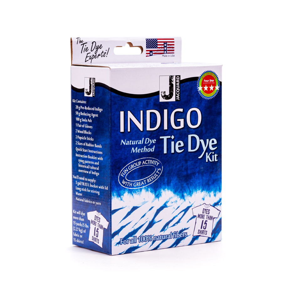 mit Indigo färben - Tie Dye Kit - Textilfarbe Shibori