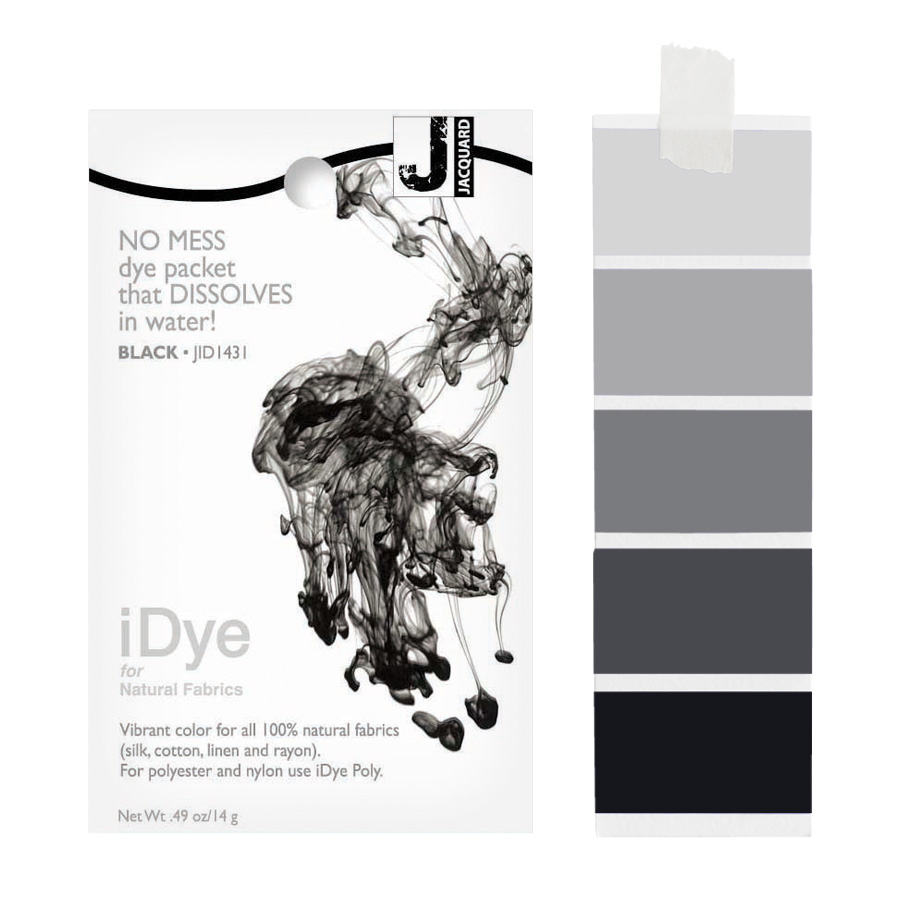 Jacquard-iDye-Natural-black-431, iDye Natural Textilfarbe, Naturfasern intensiv färben, Seide färben, Wolle färben, Naturfarbe, Baumwolle färben, Ritdye, Jacquard, Marabu, Simplicol, Färbefarbe, Stretch, Nylon8, Nylon 8, Universalcolor, universaldylon