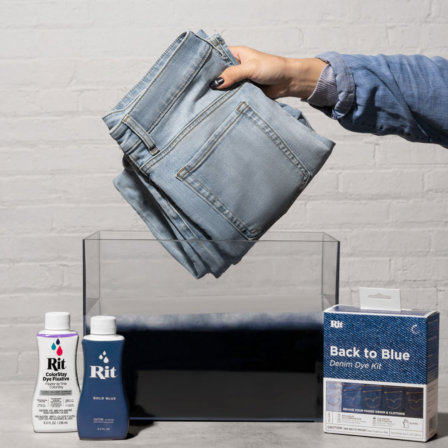 Rit: Back to Blue Dye Kit - Jeans färben 3