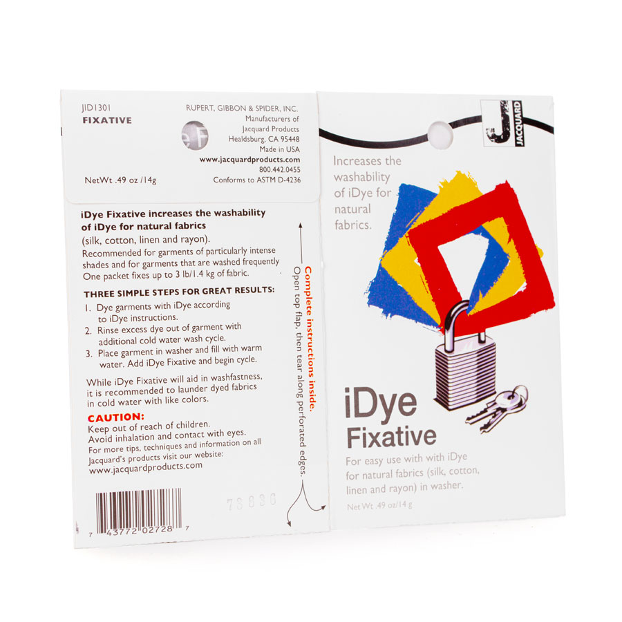 Textilfarbenfixierer iDye Natural Fixative - Gebrauchsanweisung
