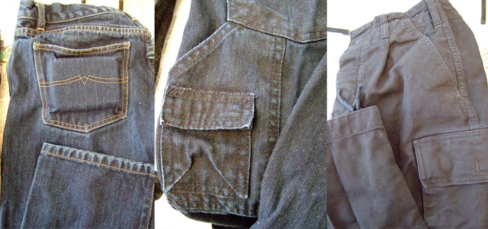 Stonewash Effect Jeans