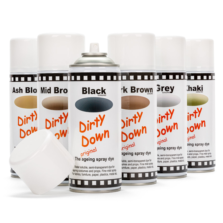 Dirty-Down Spray - Patinier-Farb-Spray - Farbauswahl
