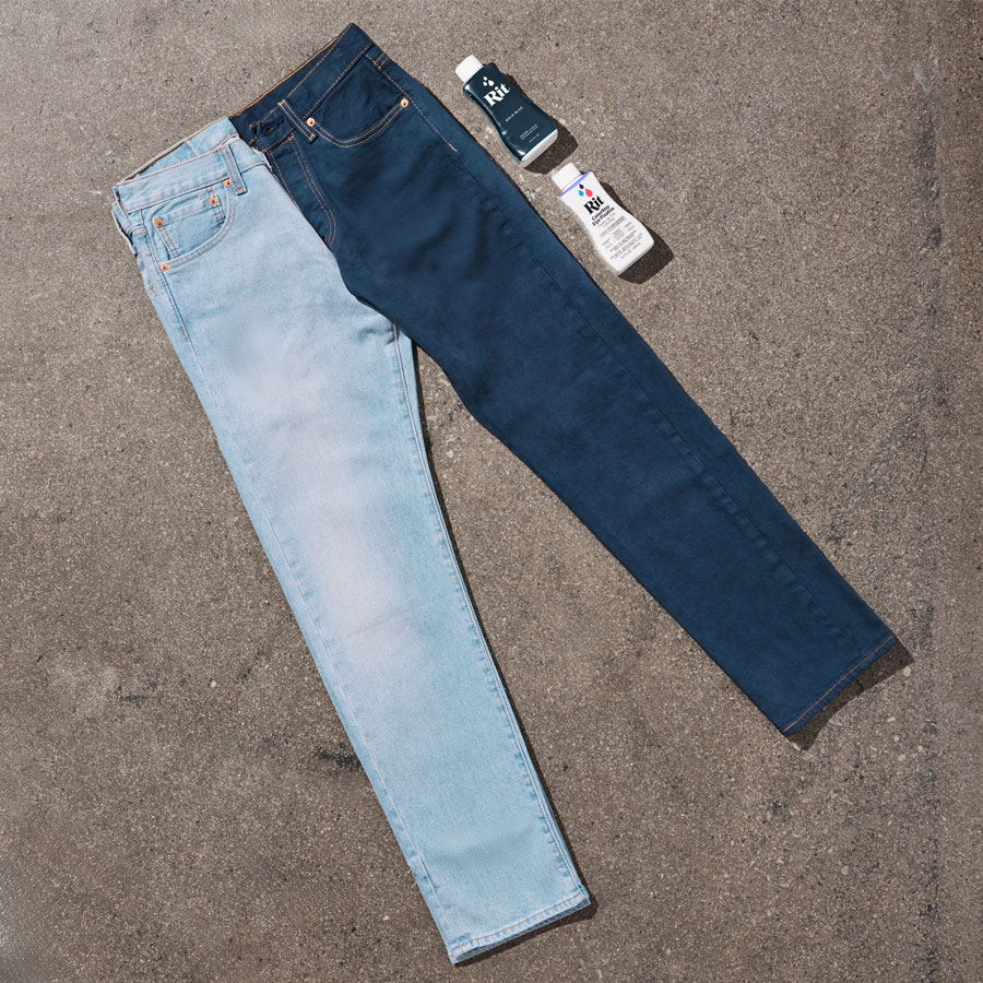 Rit: Back to Blue Dye Kit - Jeans zweifarbig
