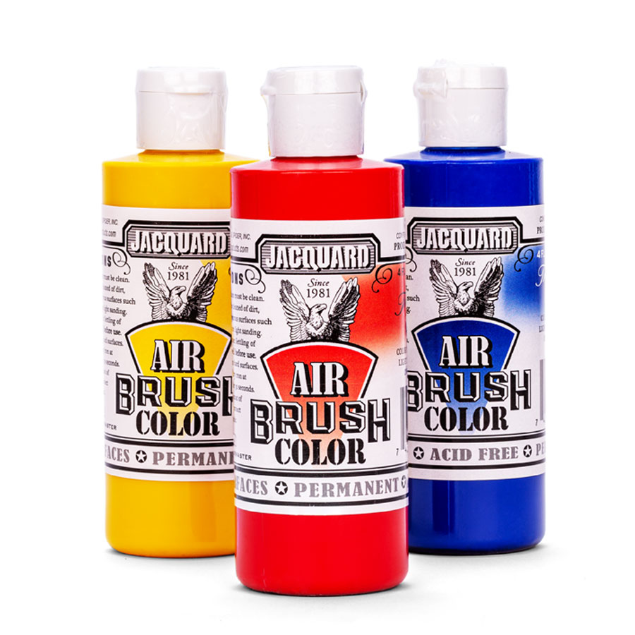 Jacquard Airbrush Color Bright - Hell & Transparent