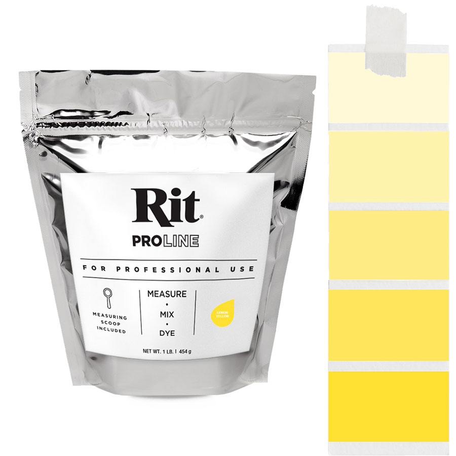Rit ProLine teinture textile universelle 450g Rit-Dye Lemon Yellow Jaune citron