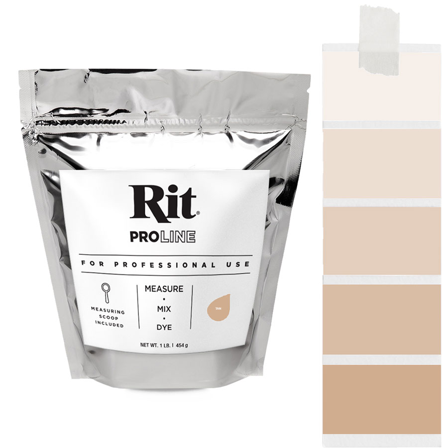Rit ProLine Universal Textile Dye 450g Rit-Dye Tan