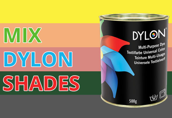 Recipes for former DYLON colour shades