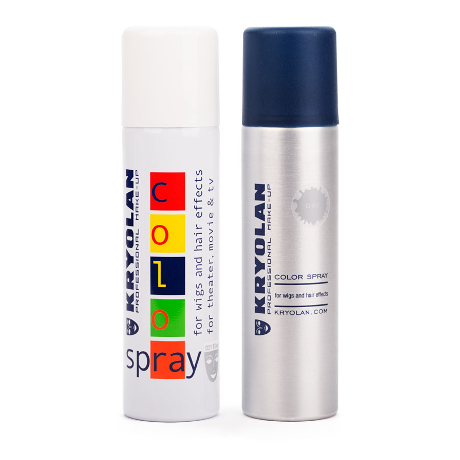 Kryolan - Color Spray - Farb-Spray Alt und Nue Verpackung