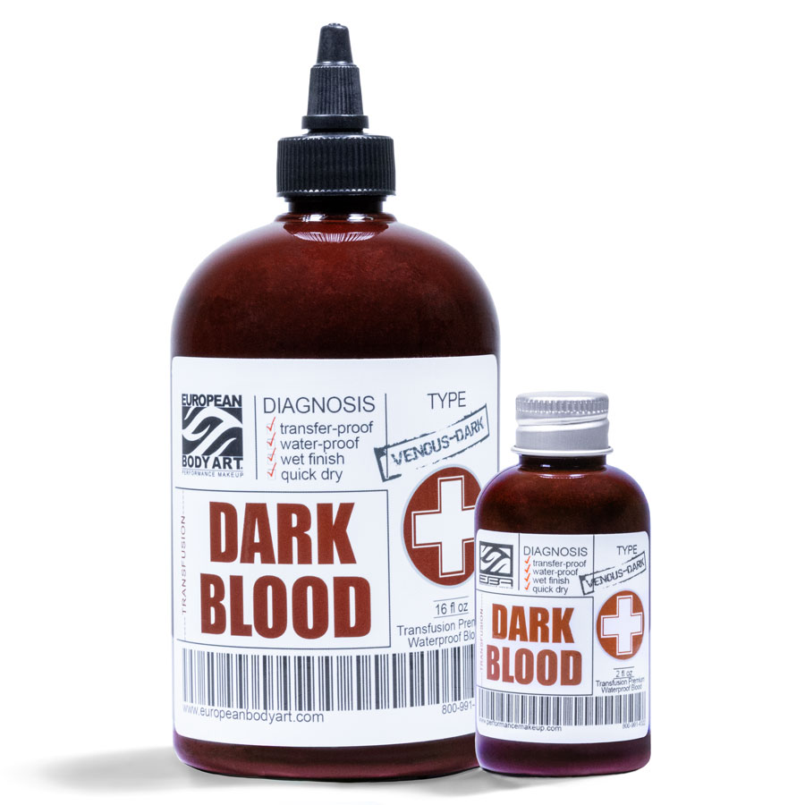 EBA Transfusion Blood - 59 ml & 473 ml  - Dark Blood