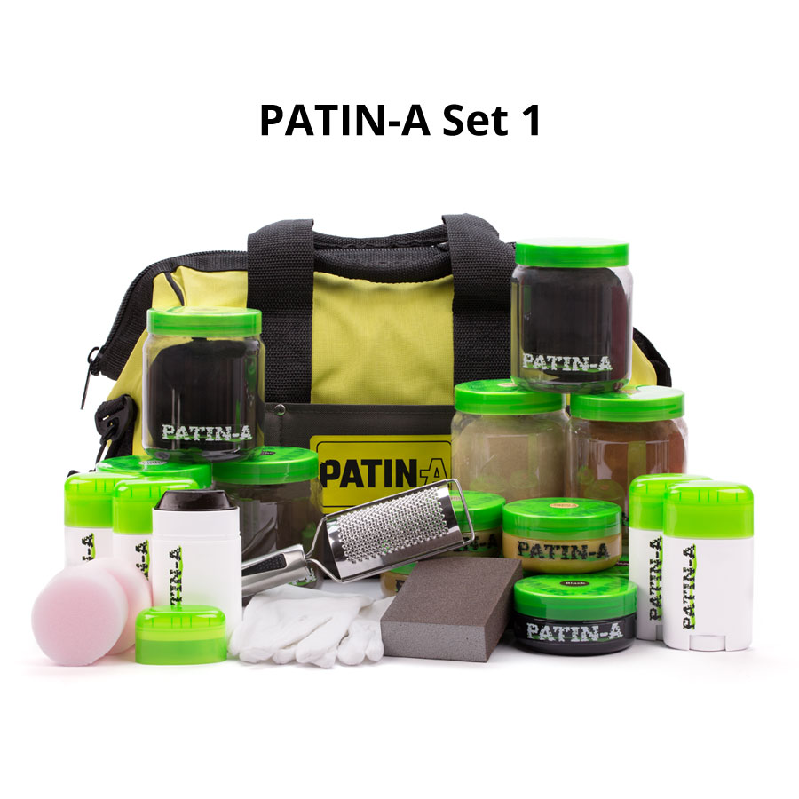 PATIN-A SET 1 - Patinierset in Tasche