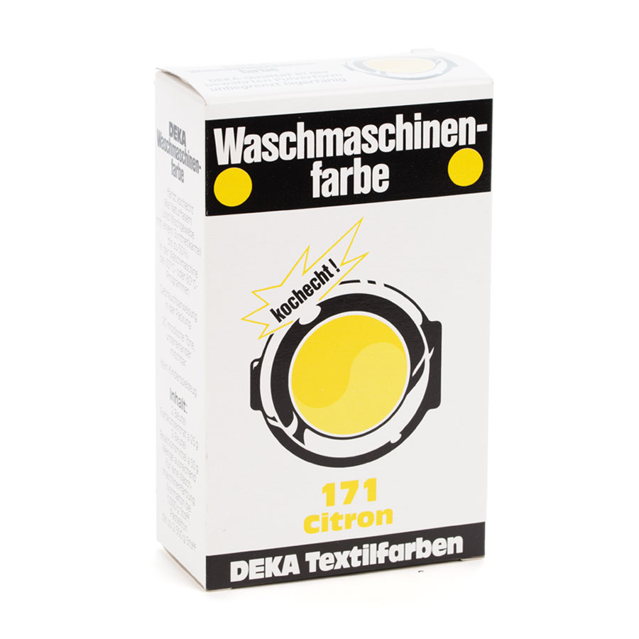 Deka Waschmaschinenfarbe  - Citron