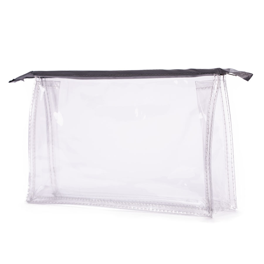 Reissverschlusstasche transparent - leer 1