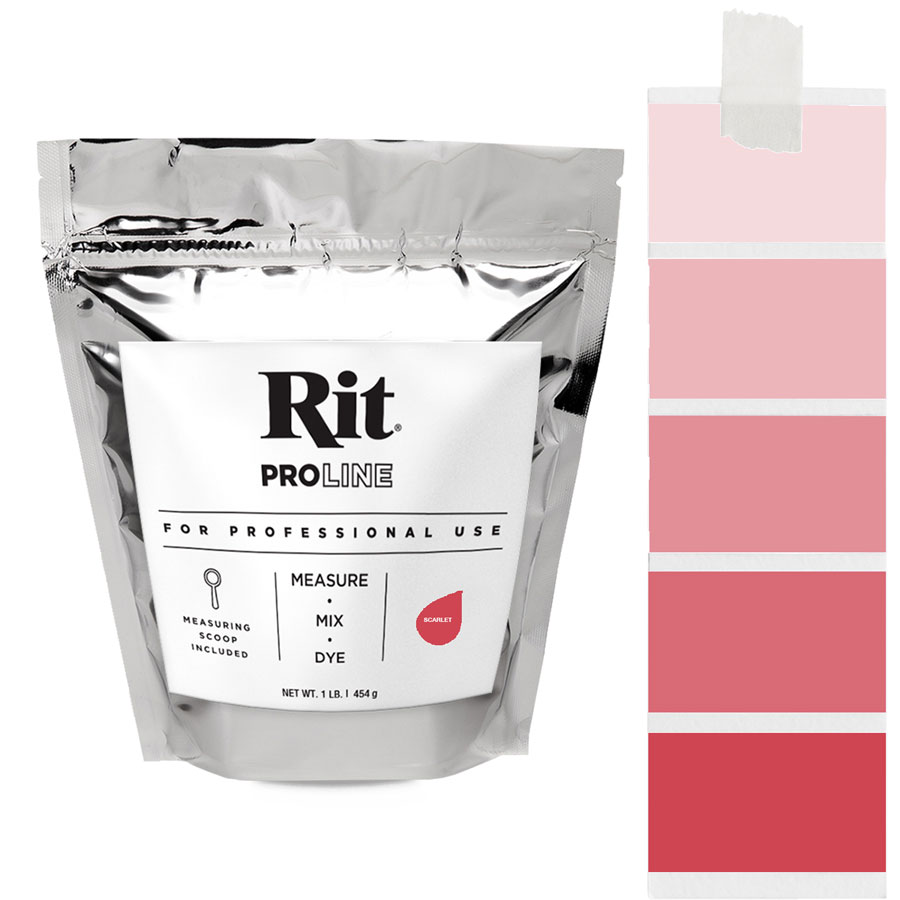 Rit ProLine Universal Textile Dye 450g Rit-Dye Scarlet
