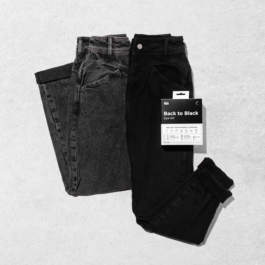 Rit-Back-To-Black 2 Jeans grey and black