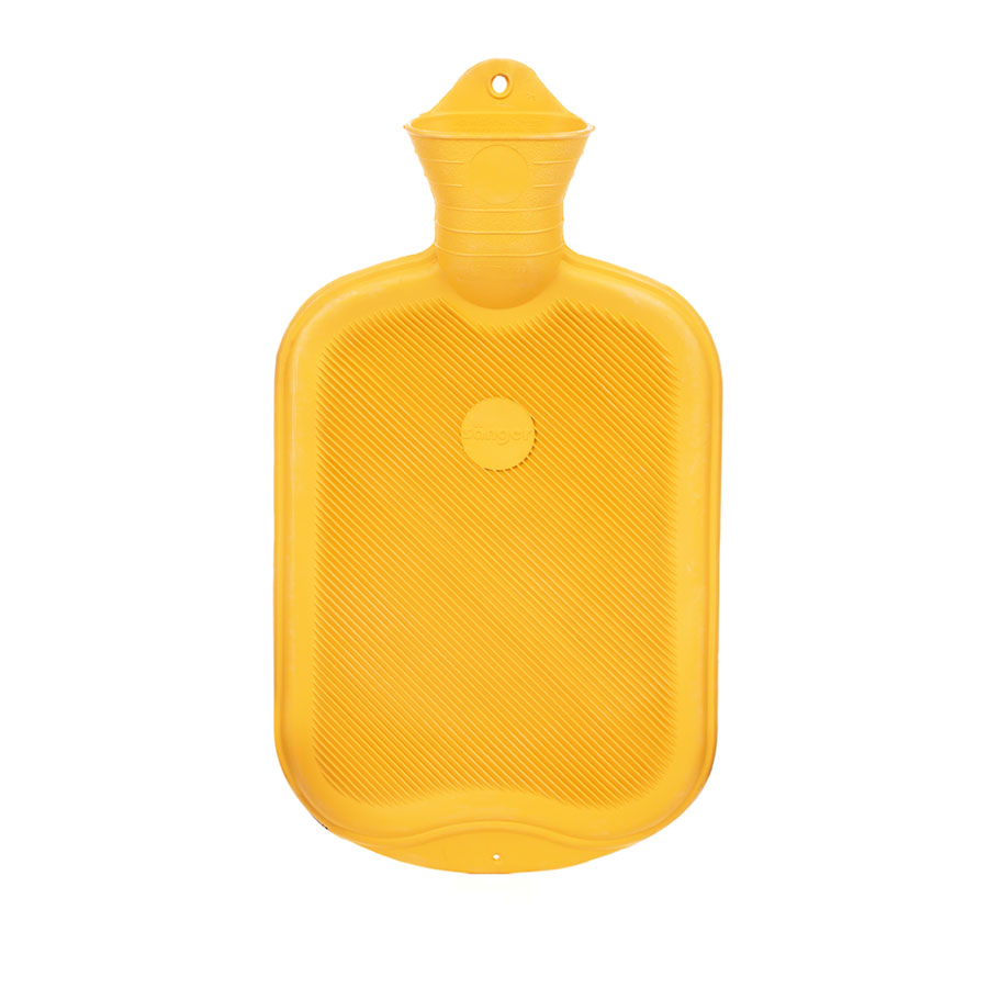 Sänger - 2,0 L Gummi-Wärmflasche Gelb
