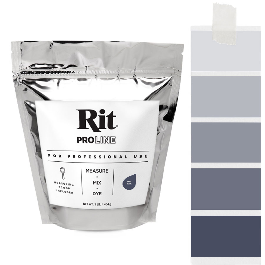 Rit ProLine Universal Textile Dye 450g Rit-Dye Navy Blue