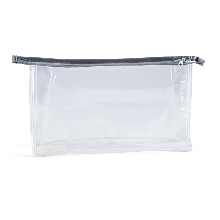 Reissverschlusstasche transparent - leer 2
