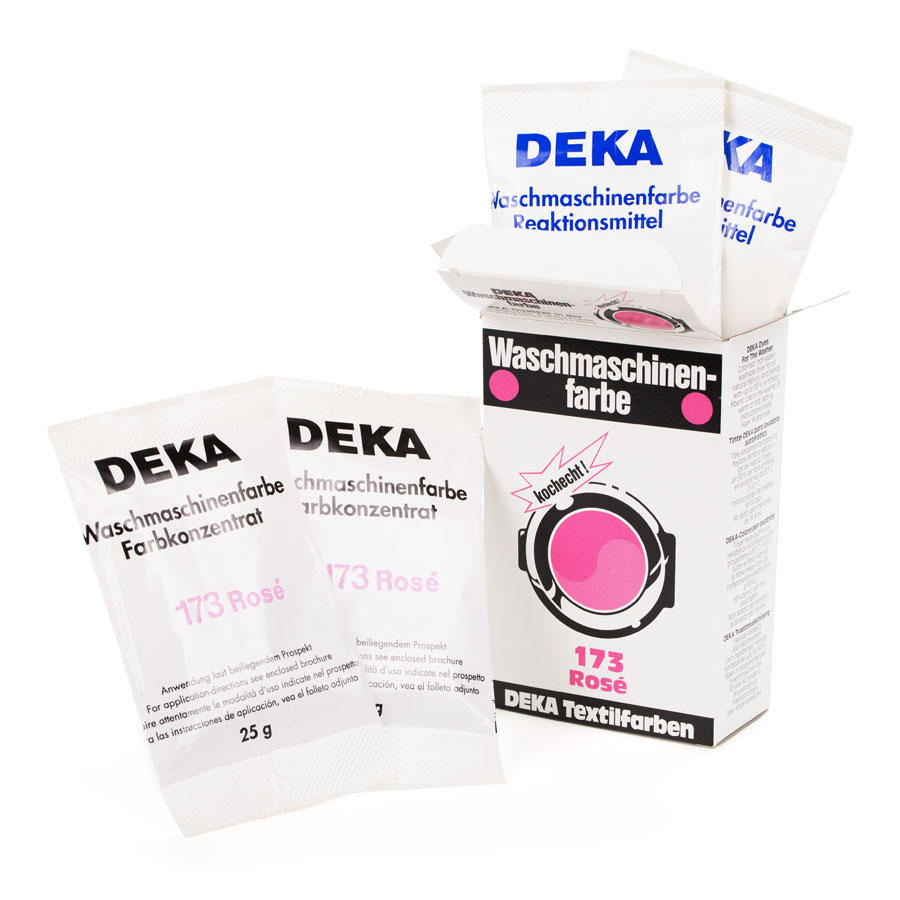 Deka Waschmaschinenfarbe  - Inhalt eines Päckchens