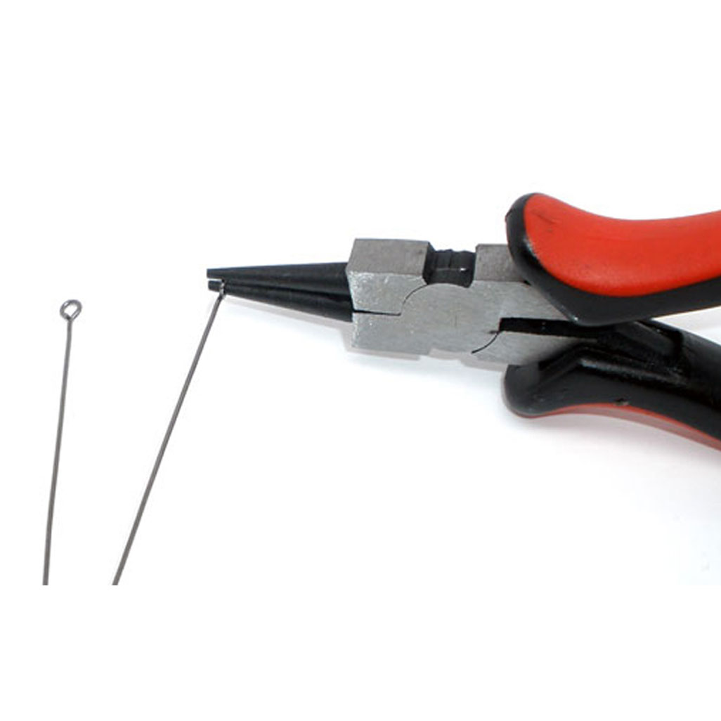 Rundzange : Ketten, Ohringe und Accessoires reparieren oder anfertigen / kleinste Ösen öffnen oder schliessen