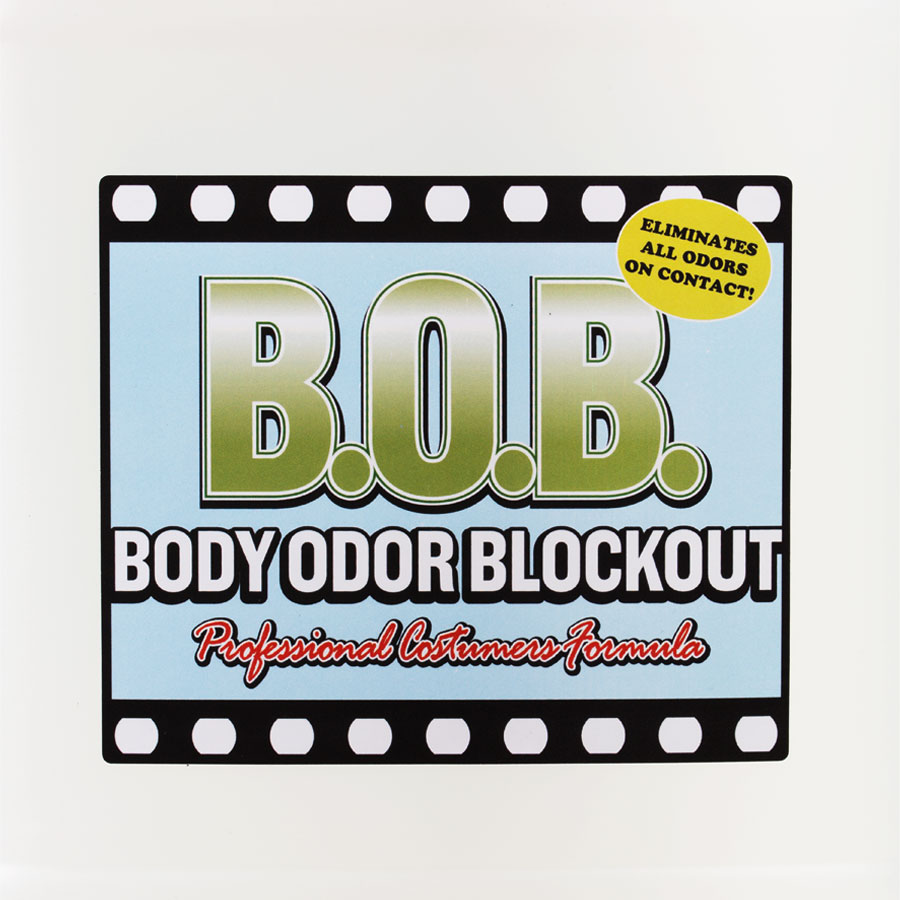 Body Odor Blockout - B.O.B. Label