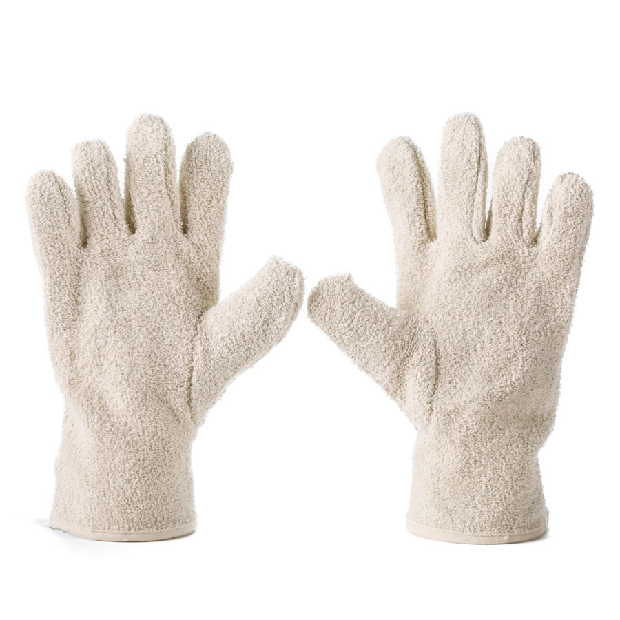 Frottee-Handschuhe