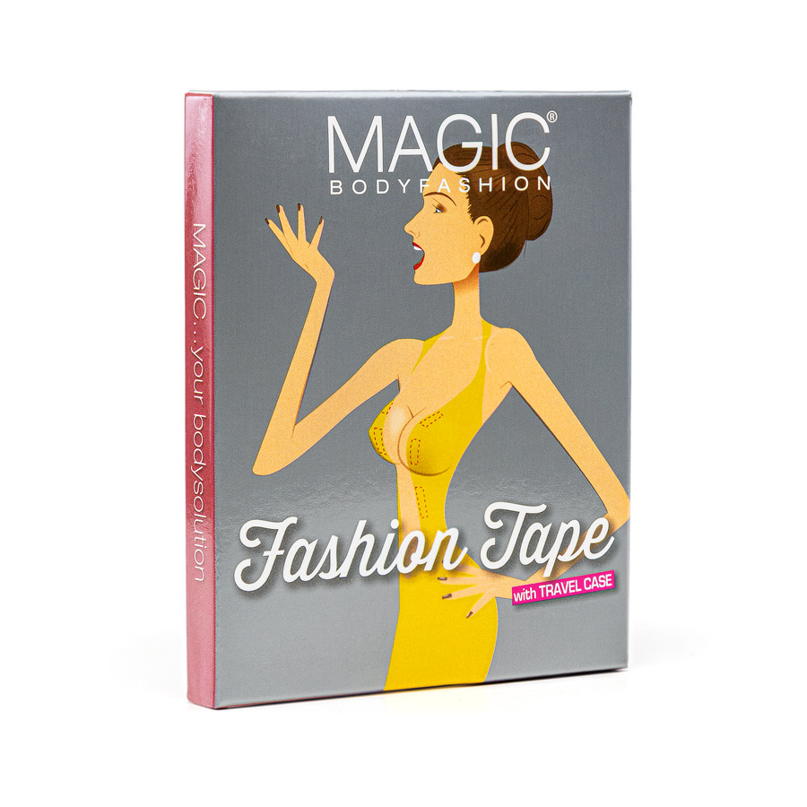 Magic Bodyfashion Fashion Tape Textil Klebe Strips Vorderseite