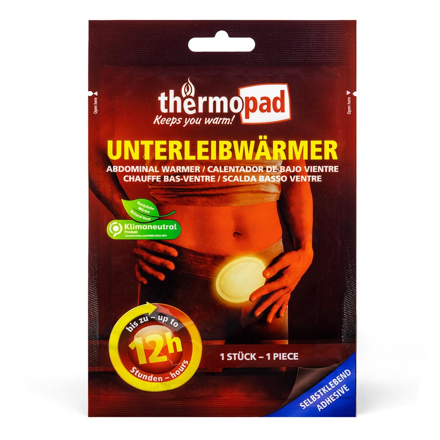 Thermopad Unterleibwaermer Verpackung