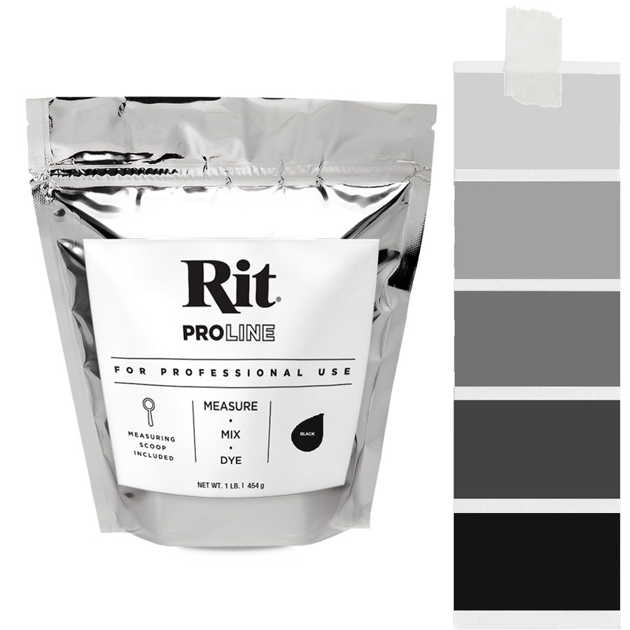 Rit ProLine teinture textile universelle 450g Rit-Dye Black Noir