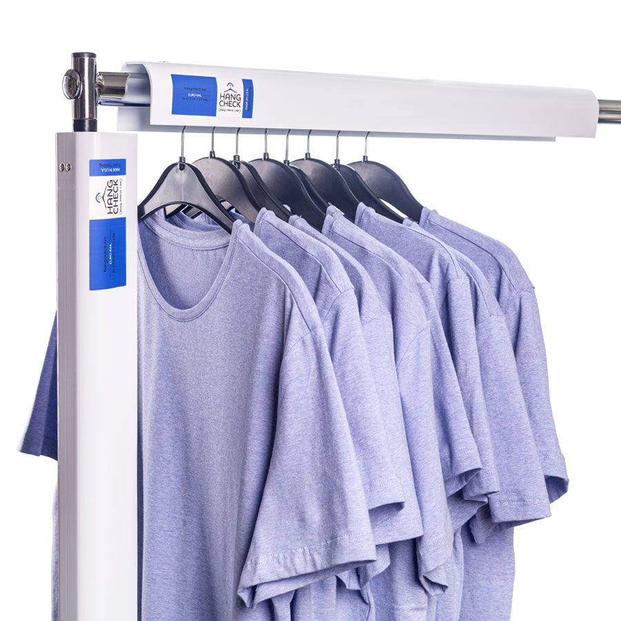 Hang Check Kleiderbügelfixierung - Seitenlagerung