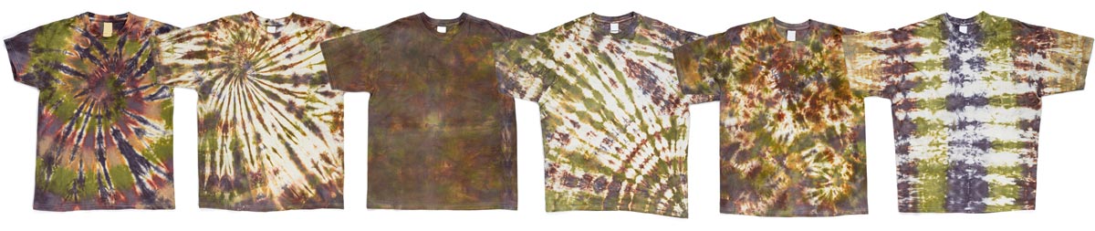 Tie-Dye Batik Camouflage mit dem PATIN-A Tie-Dye-Kit