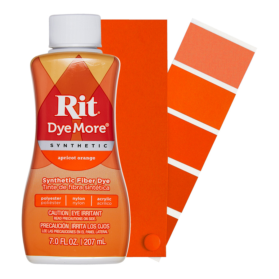 apricot orange Rit DyeMore dyes polyester & synthetics, synthetics, poly dye, polyester dye, polyester dye, ritdye, jacquard, marabu, simplicol, dye, textile dye, stretch, universalcolor, universal colour