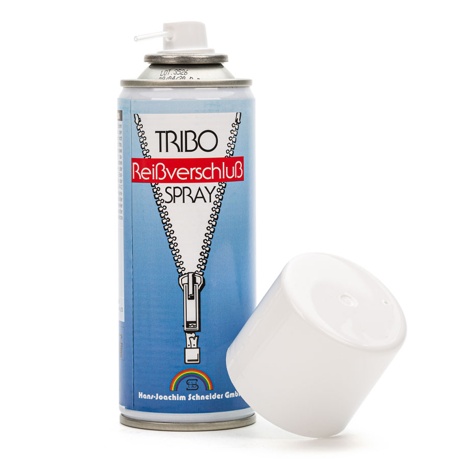 Reißverschluss Spray - TRIBO - abgedeckt