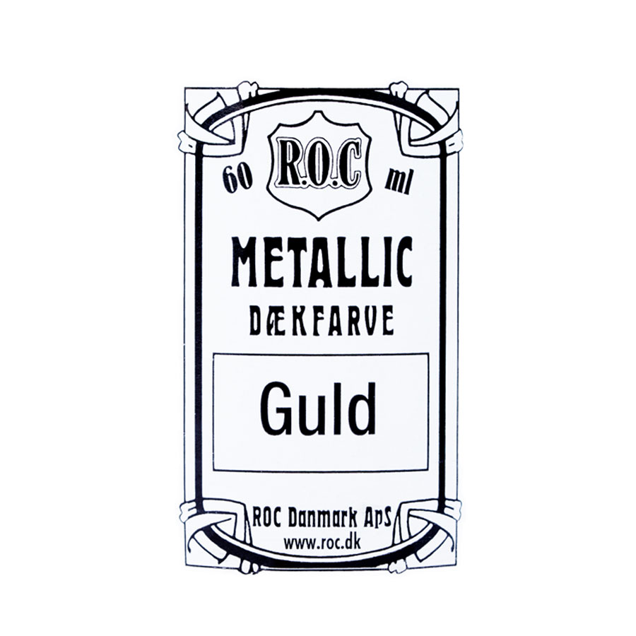 ROC Metallicfarben Etikett