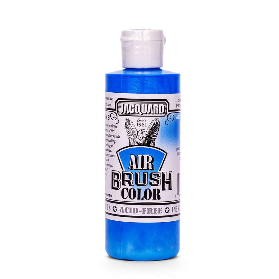 Jacquard Airbrush Color - Deckend - Blau 118ml