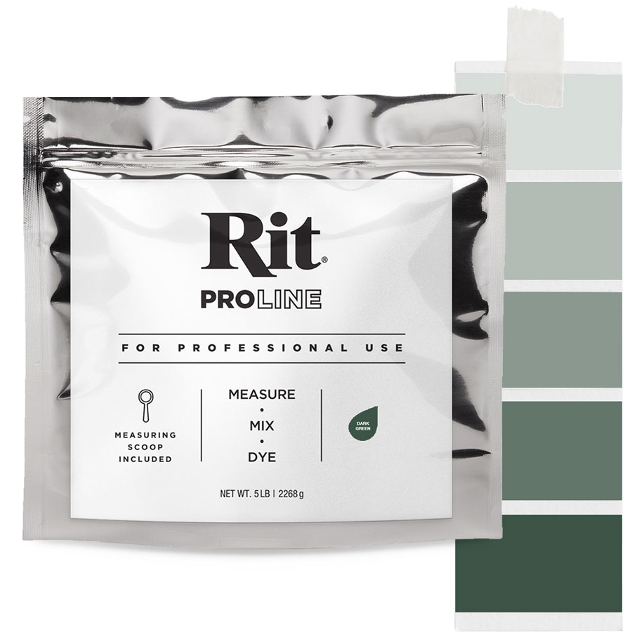 Rit ProLine teinture textile universelle 2267g Rit-Dye Dark Green Vert foncé