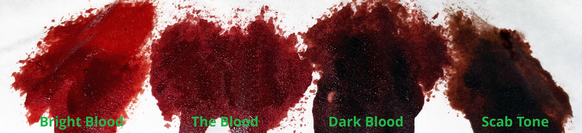 EBA Transfusion Blood: Farbkarte / Nuancier / Colour Chart