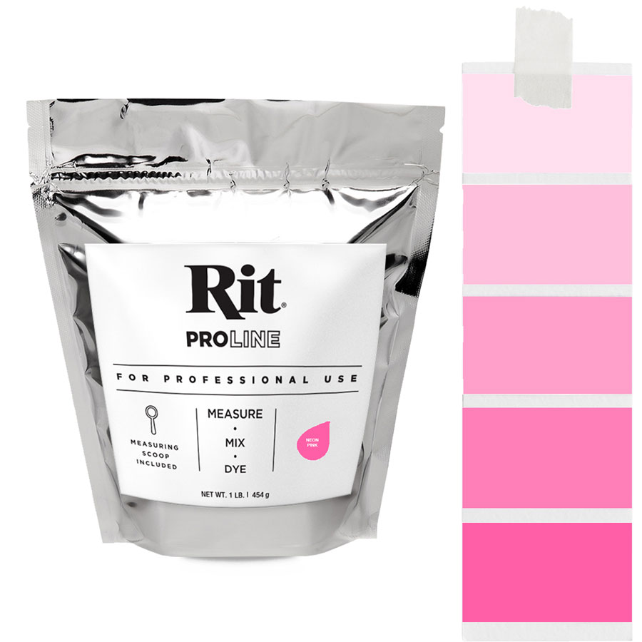 Rit ProLine teinture textile universelle 450g Rit-Dye Neon Pink Rose néon