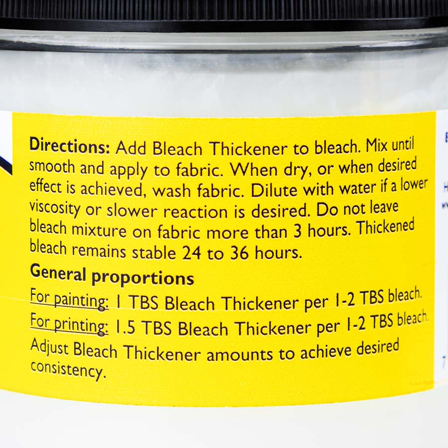 Bleach Thickener Jacquard Bleach Thickener Backside