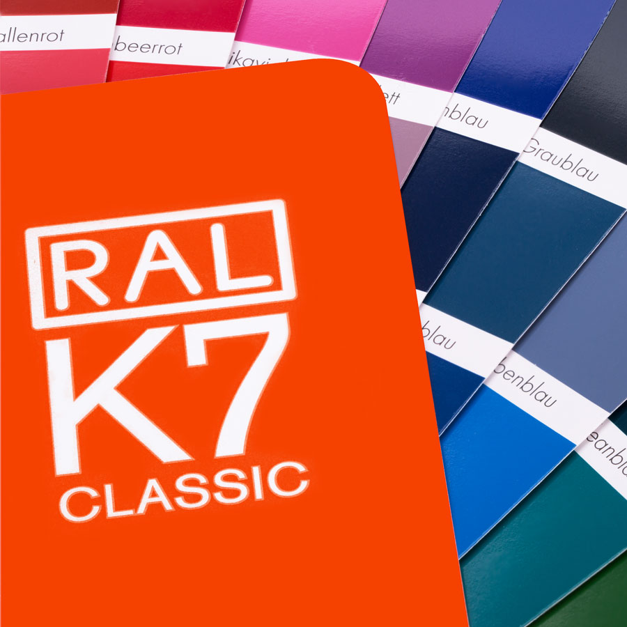 Original RAL-K7 Farbfächer