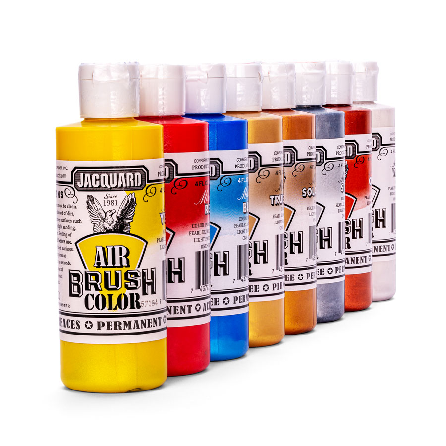 Jacquard Airbrush Color - Metallic - Farbauswahl