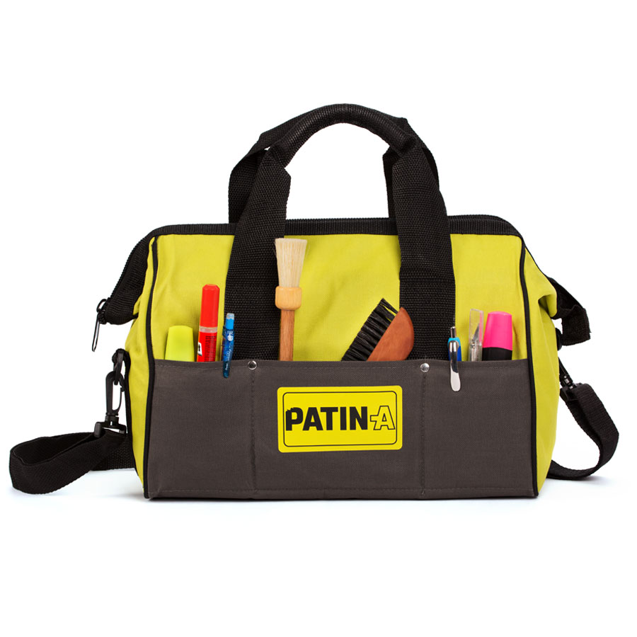 PATIN-A  SET Tasche - Vorderseite befüllt