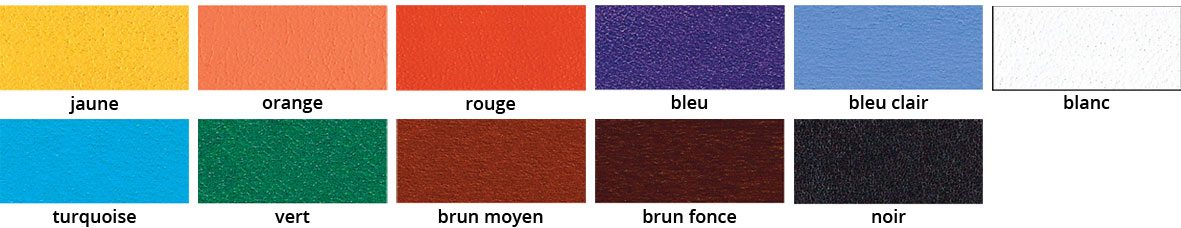 Nuancier Fiebings Acrylic Leather Dye
