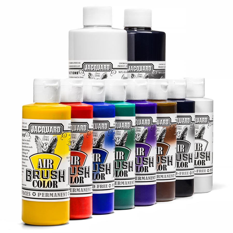 Jacquard Airbrush Color - Deckend - Farbauswahl 118ml & 473ml