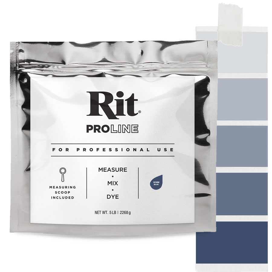 Rit ProLine teinture textile universelle 2267g Rit-Dye Denim Blue Bleu denim